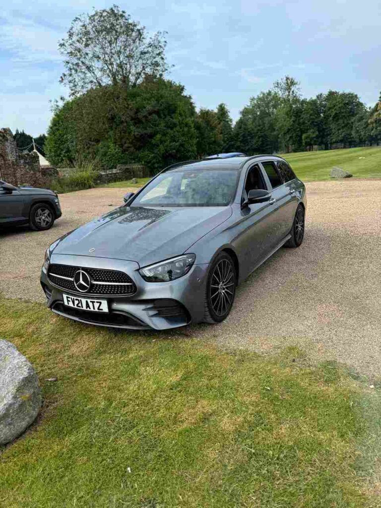 Mercedes-Benz E-Class chauffeur-driven